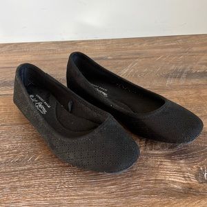 Girls Black Ballet Flats size 5.5